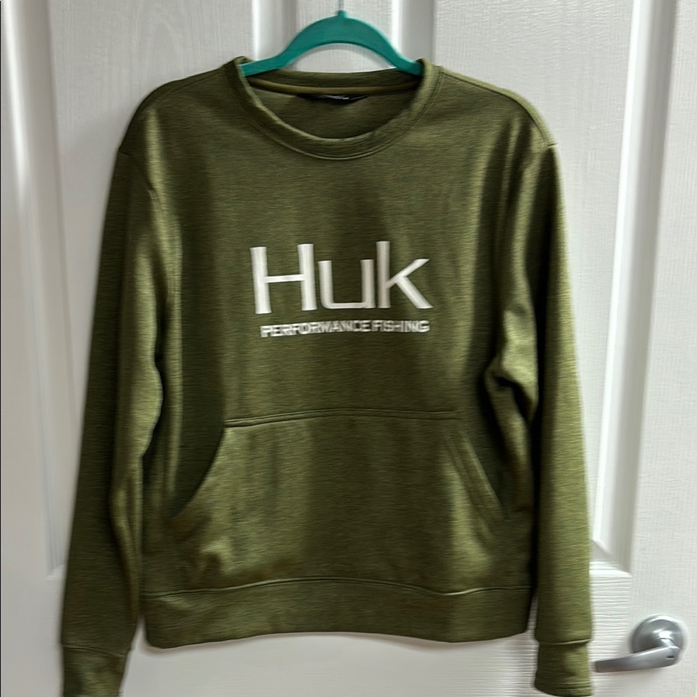 Huk Men's Green Sweater